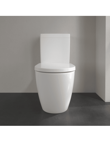 Subway 3.0 poda apakša, Rimless, 370x710mm, universāls izvads, TwistFlush, SupraFix, balts