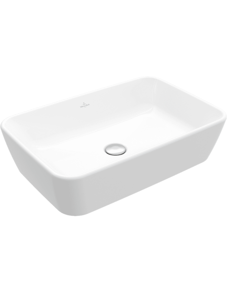 Architectura uzliekamās izlietne, 600 x 405 x 155mm, balts, ar pārplūdi, neslīpēta Architectura uzliekamās izlietne, 600 x 405 x 155mm, balts, ar pārplūdi, neslīpēta