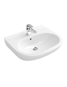O.Novo izlietne 55x45 ar pārplūdi balta