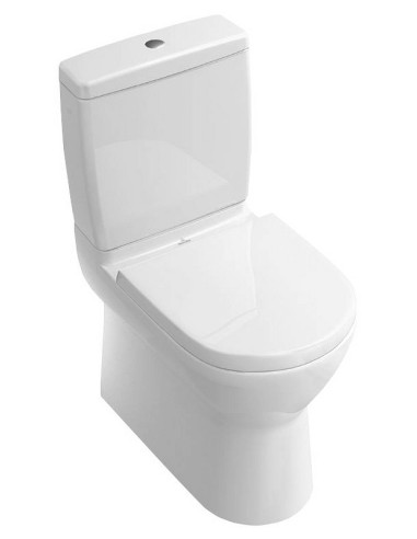 Villeroy&Boch O.Novo grīdas WC apakša, horizontāls izvads, balts