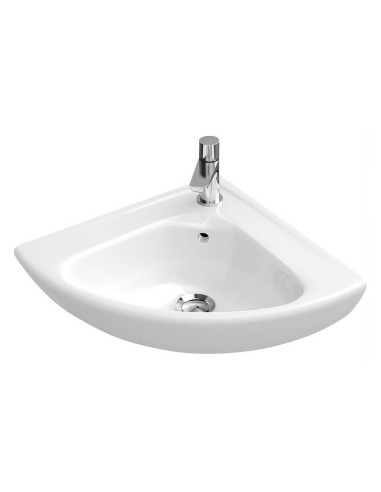 Villeroy&Boch O.Novo Compact izlietne 41.5cm, stūra, balta