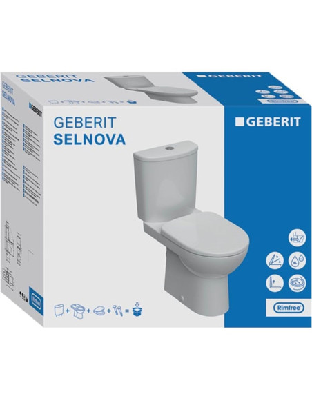 Selnova grīdas WC ar vāku