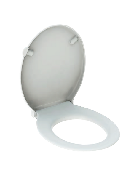 Geberit Selnova Comfort cietais WC vāks NT eņģes, uzstādīšana no apakšas Geberit Selnova Comfort cietais WC vāks NT eņģes, uzstādīšana no apakšas