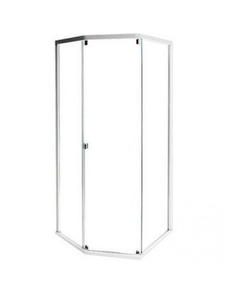 Ifö Showerama priekšējais stikls, 90x90cm caurspīdīgs sudraba profili Ifö Showerama priekšējais stikls, 90x90cm caurspīdīgs sudraba profili