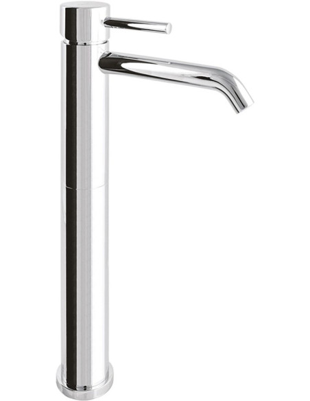 Futuro XL izlietnes maisītājs, bez pop-up, hroms