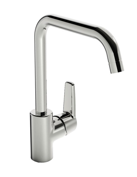 SAGA virtuves maisītājs ar augsto snīpi, hroms SAGA virtuves maisītājs ar augsto snīpi, hroms