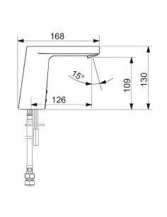 ELECTRA bezkontakta izlietnes maisītājs, 6V Bluetooth 2