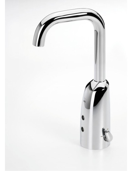 Oras Electra 6330FZ bezkontakta, Bluetooth izlietnes maisītājs ar paaugstinātu izteku, 6V barošana