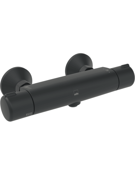 Nova dušas termostats, melns matēts Nova dušas termostats, melns matēts