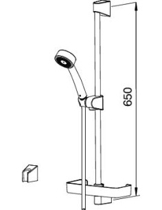 Oras Apollo 520 dušas komplekts 2