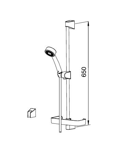 Oras Apollo 520 dušas komplekts