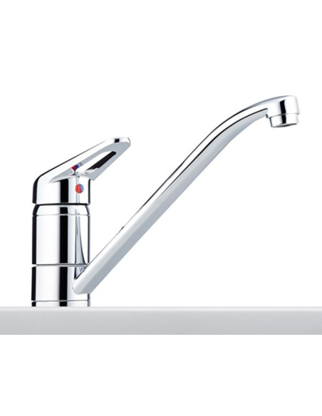 Virutves izlietnes jaucējkrāns Novara Plus hromēts