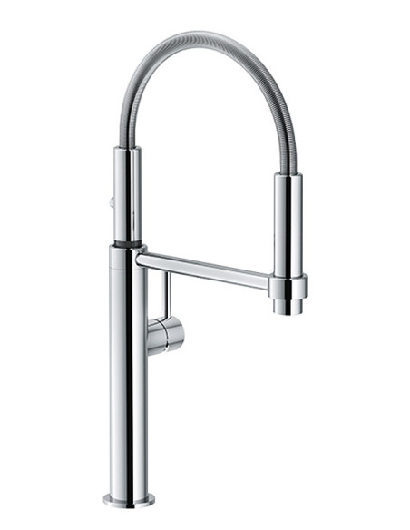 Pescara virtuves izlietnes maisītājs, izvelkams uzgalis, hroms Pescara virtuves izlietnes maisītājs, izvelkams uzgalis, hroms