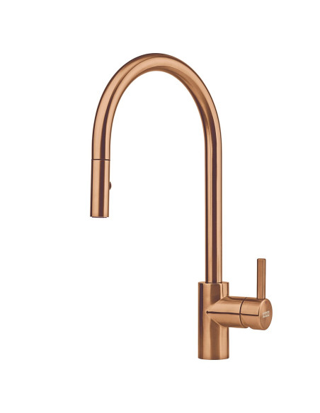 Eos-Neo nerūsējošā tērauda ūdens maisītajs ar izvelkamu uzgali, Cooper