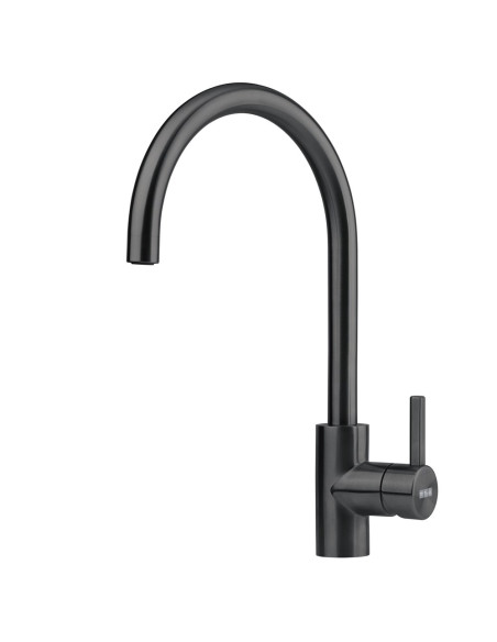 Eos-Neo nerūsējošā tērauda ūdens maisītajs, rūpnieciski melns