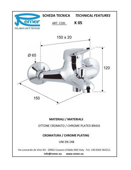 Kiss vannas maisītājs