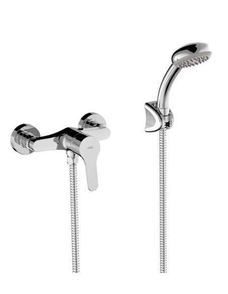 BASE-TRES dušas maisītājs ar aksesuāriem