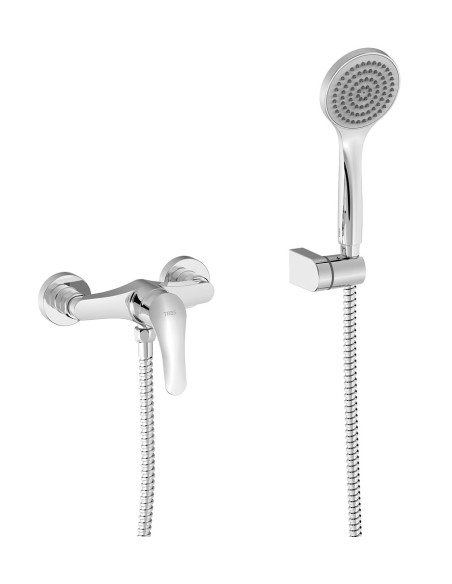 BASE-TRES PLUS dušas maisītājs ar rokas dušu