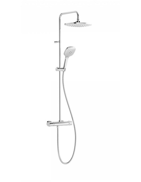 CANIGO-TRES dušas komplekts ar termostatu, augšējo un rokas dušu