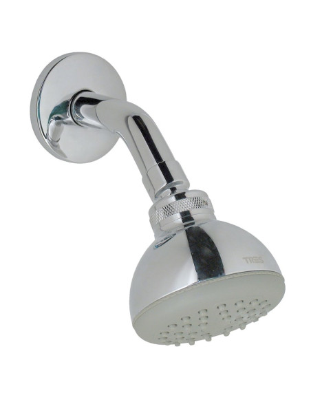 TRES BASIC dušas galva ar izvadu no sienas