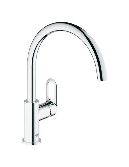 BauLoop augstais virtuves maisītājs ar grozāmu snīpi 360⁰, hroms