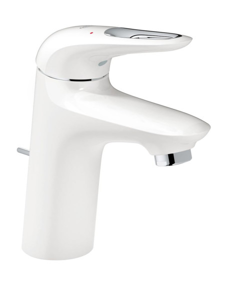 Eurostyle izlietnes maisītājs ar pop-up, M izmērs, moon white