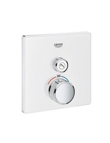 Grohtherm SmartControl dušas termostata virsapmetuma daļa, 1 režīms, balts