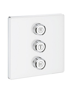 Grohtherm SmartControl dušas virsapmetuma daļa, 3 režīmi, balts