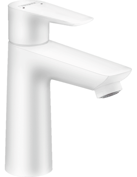 Talis E 110 izlietnes maisītājs, ar pop-up, matēts balts