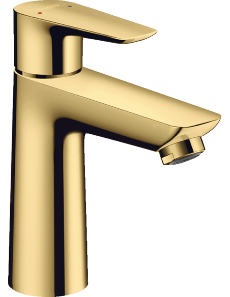 Talis E 110 izlietnes maisītājs, ar pop-up, polished gold optic