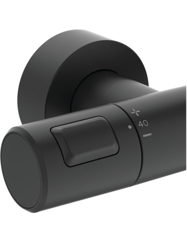 Ideal Standard Ceratherm dušas sitēma ar termostatu, Silk Black