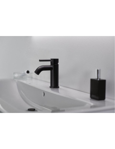 Ideal Standard CERALINE maisītājs ar Pop-up noplūdi izlietnei, Silk Black