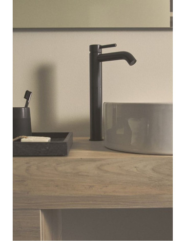 Ideal Standard CERALINE maisītāj izlietnēm uz virsmas, Silk Black