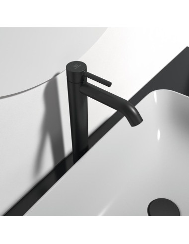 Ideal Standard CERALINE maisītāj izlietnēm uz virsmas, Silk Black