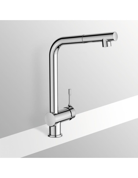 Ideal Standard Ceralook virtuves maisītājs ar izvelkamu uzgali Ideal Standard Ceralook virtuves maisītājs ar izvelkamu uzgali