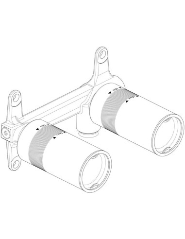Ideal Standard Kit1 iebūvējamā daļa maisītājam no sienas