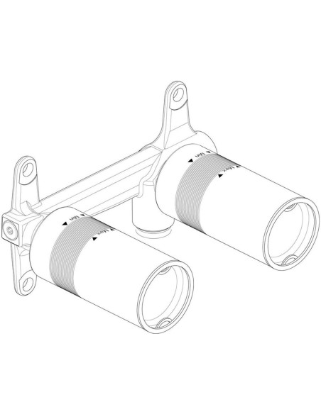 Ideal Standard Kit1 iebūvējamā daļa maisītājam no sienas