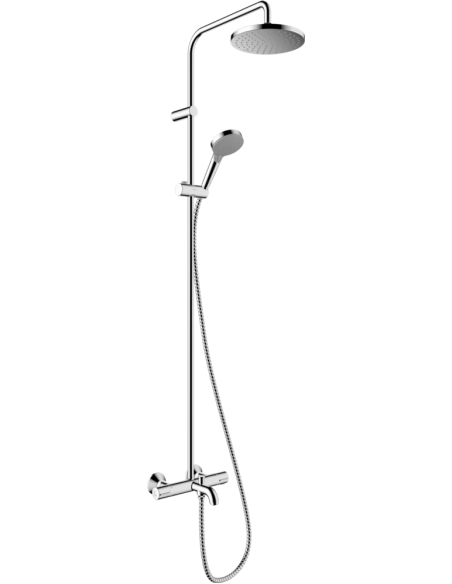 Vernis Blend 200 1 jet dušas sistēma ar vannas termostatu, hroms