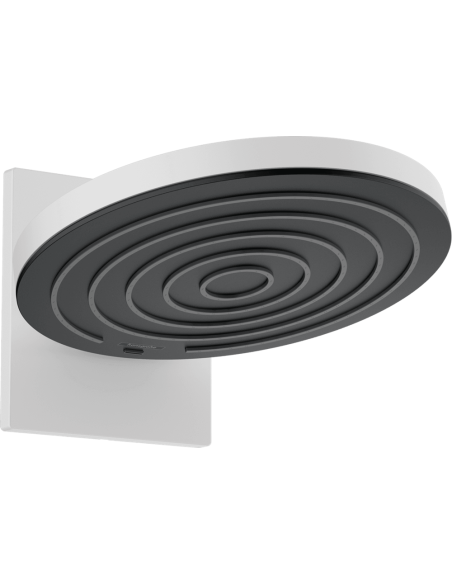 Pulsify 260 2jet dušas galva ar turētāju, matēta balta