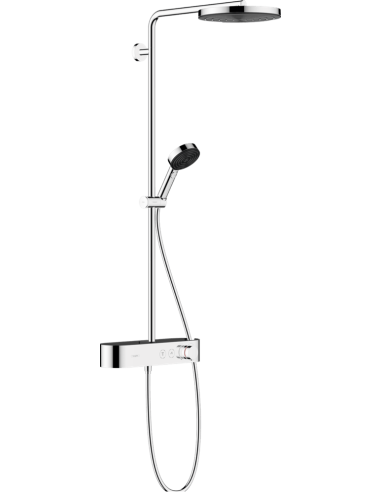 Pulsify 260 1jet/105 3jet Relaxation ar termostatu ShowerTablet Select 400 dušas sistēma, hroms
