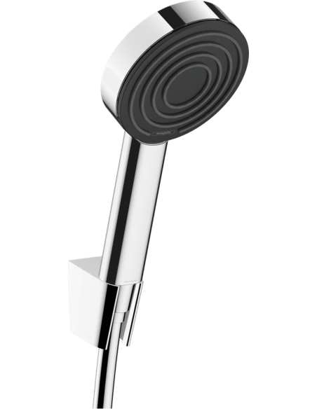 Pulsify 105 1jet, rokas dušas komplekts ar turētāju un dušas vadu 1250mm, hroms