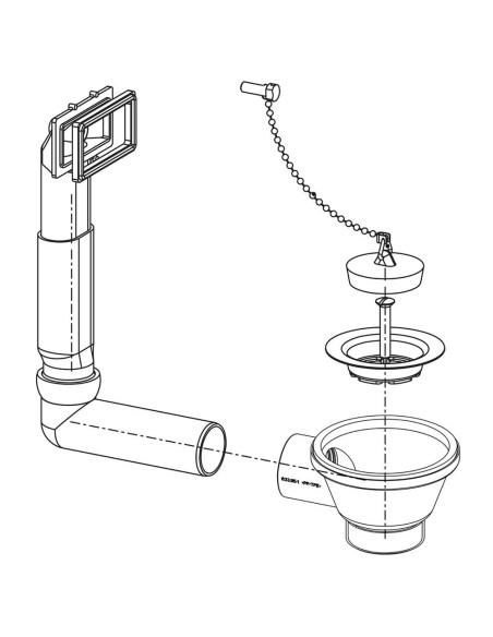 Ventilis 1½" ar gumijas korķi