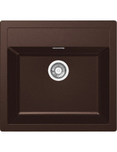 Tectonite® virtuves izlietne ar ventili 3½", Chocolate