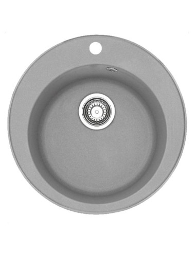 Apaļa Tectonite® izlietne ar ventili 3½", Urban grey