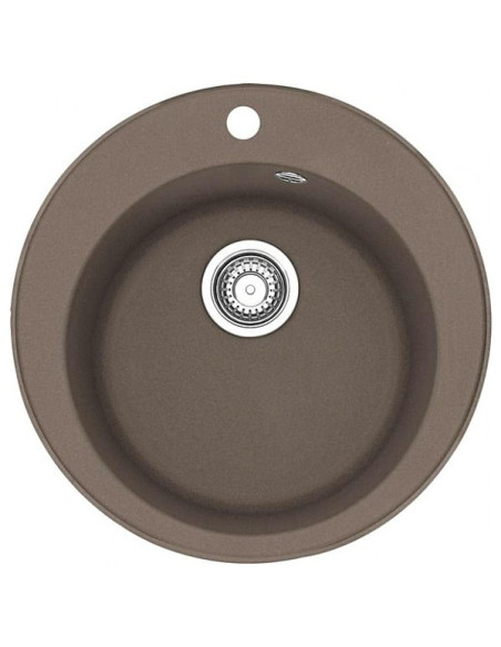 Apaļa Tectonite® izlietne ar ventili 3½", Vulcan Apaļa Tectonite® izlietne ar ventili 3½", Vulcan