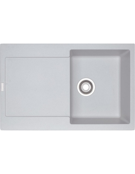 MRG 611 ar PopUp ventili 3½", abpusēja, Fragranit+, 78 x 50 cm, Balta