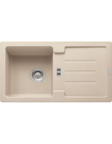 STG 614-78 ar ventili 3½", abpusēja, Fragranit+, 78 x 43,5 cm, Bēšīgs