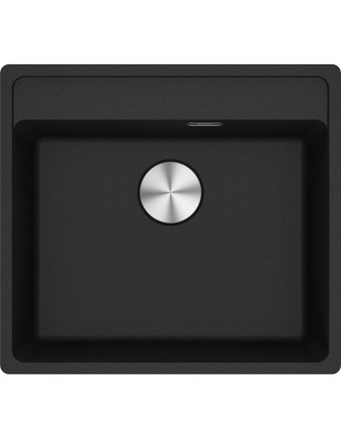 MRG 610-52 A fragranīta izlietne ar PushKnob vadības ventīli 3 1/2'', 560x510mm, onikss