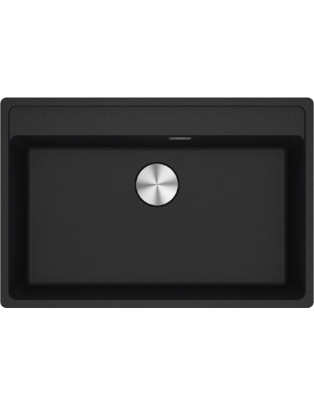 MRG 610-72 A fragranīta izlietne, 760x510mm, onikss