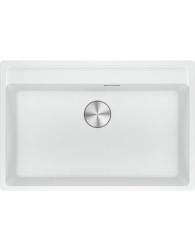 MRG 610-72 A fragranīta izlietne, 760x510mm, balta